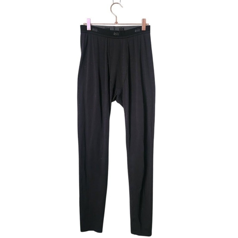 REI‎ CO-OP Men's Base Layer Thermal Leggings Black Size S